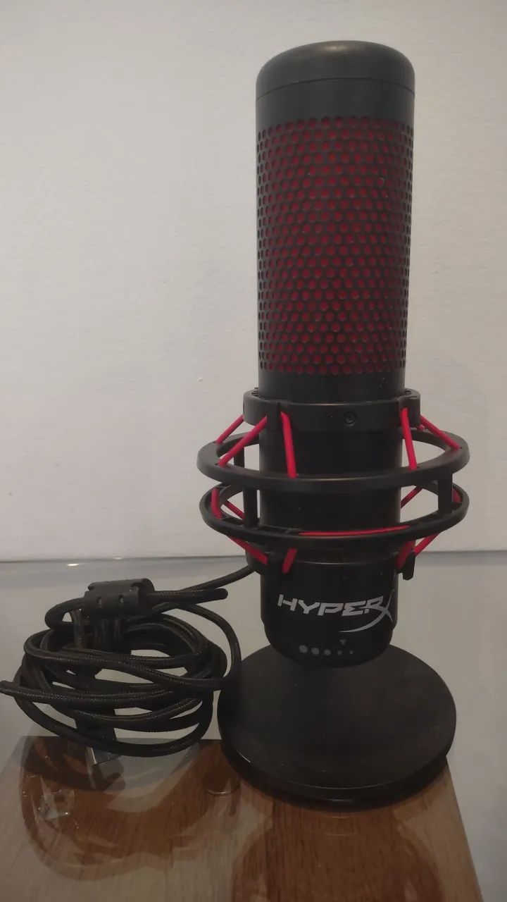 Microfone Condensador Gamer HyperX QuadCast - Foto 2
