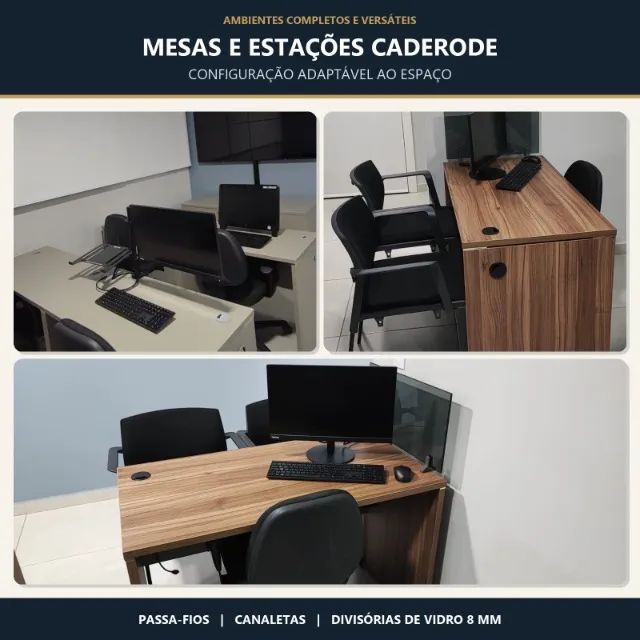 Conjunto de escritório premium Caderode/Flexform - Foto 2