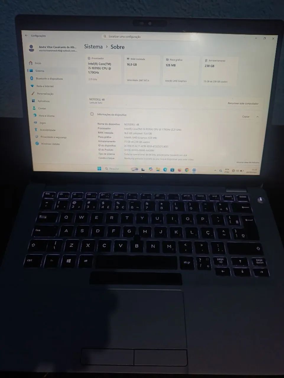 Notebook Dell latitude 5410 - Foto 2
