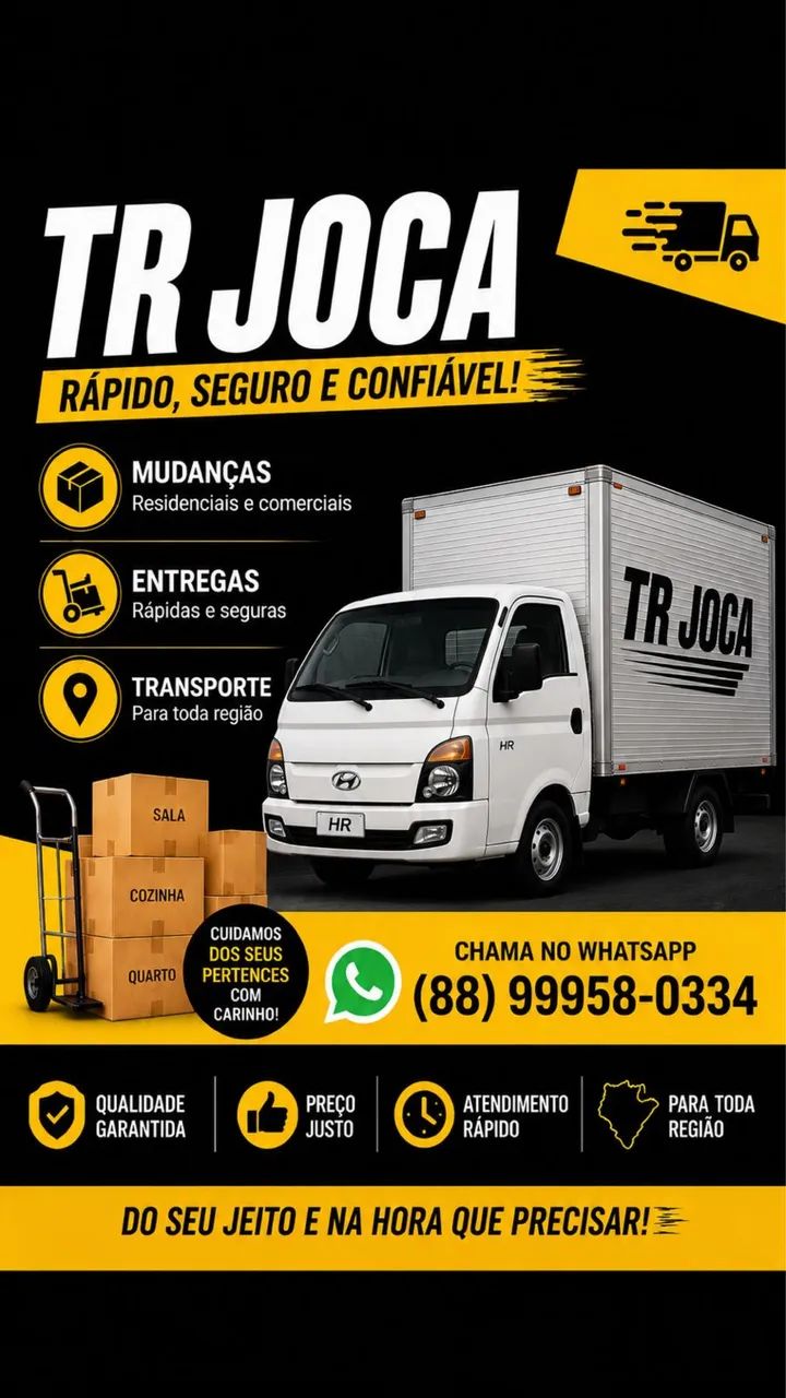 Fretes e mudanças em Juazeiro do Norte e região 