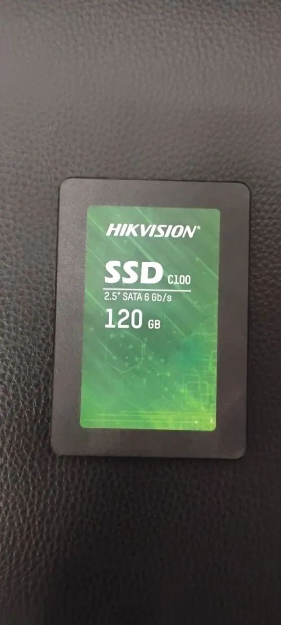 PROMOÇÃO!! VENDO SSD HIKVISION 120GB R$80,00 (NEGOCIÁVEIS)