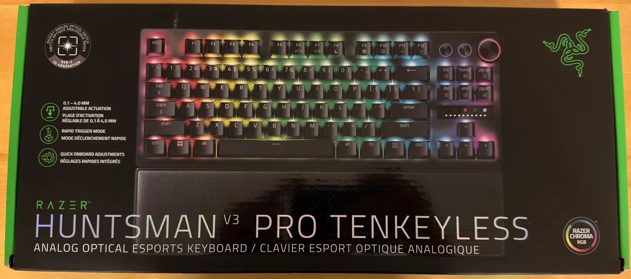 teclado razer huntsman v3 pro tenkeyless