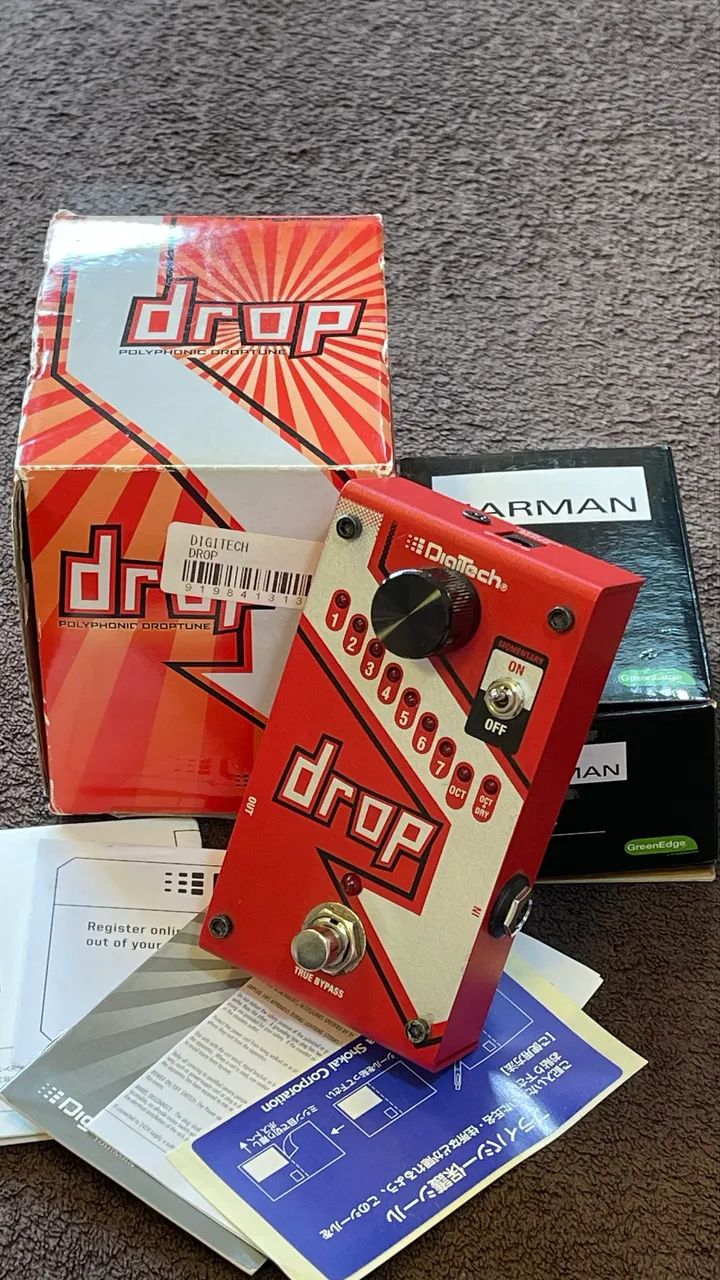 DigiTech Drop Polyphonic Pitch Shifter Drop Tune