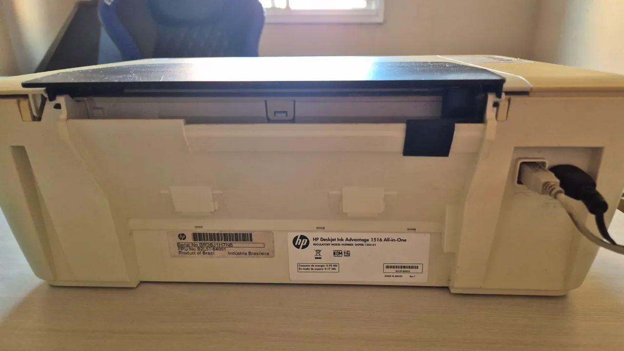 Impressora Multifuncional HP Deskjet Ink Advantage 1516  - Foto 4