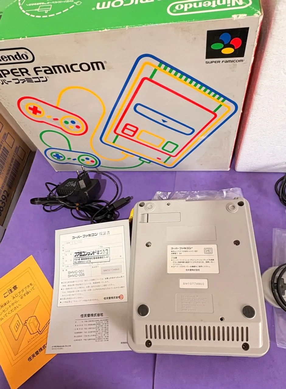 Console super famicom nintendo serial batendo - Foto 4
