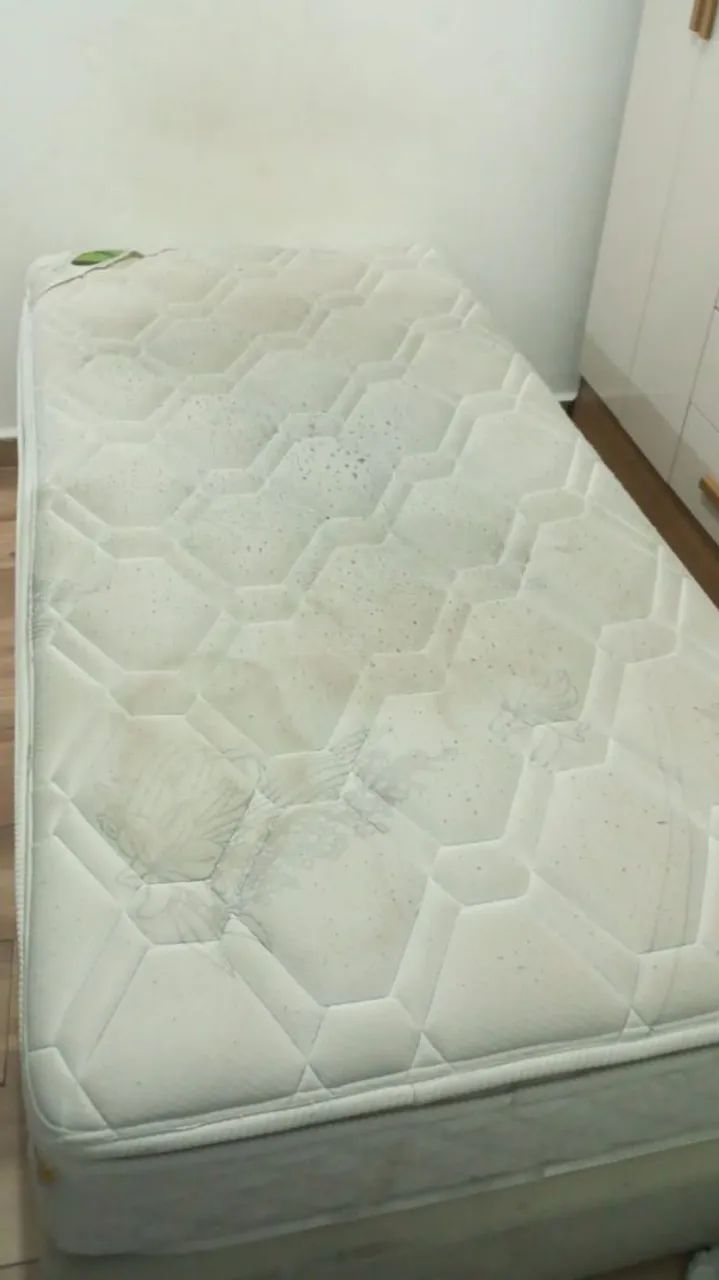 Cama box e colchões solteiro - Foto 5