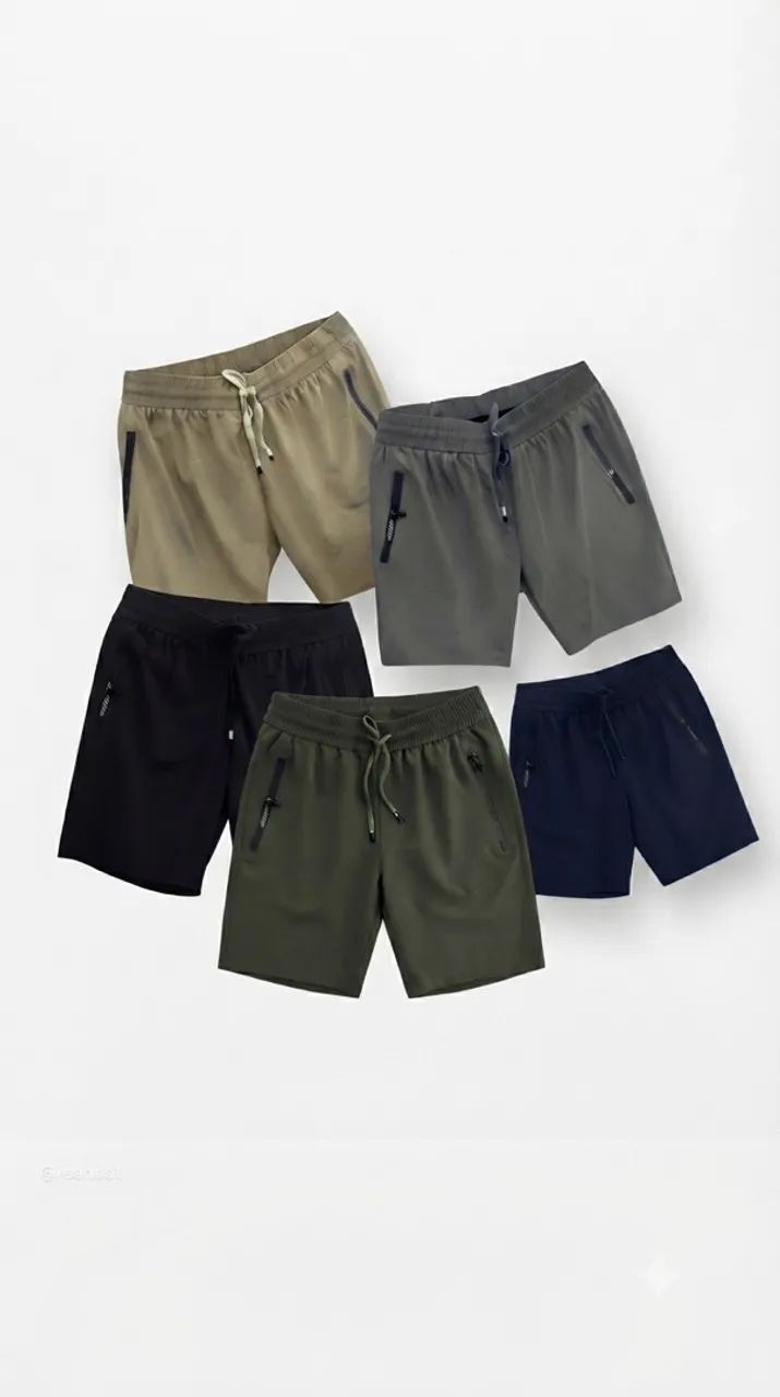 Shorts tecnológicos plus size masculinos