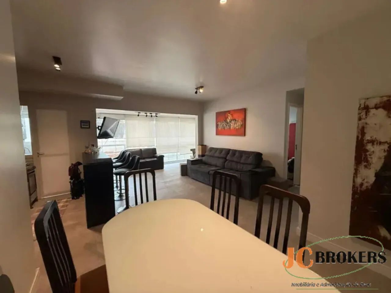 Apartamento com 80 m² de área útil, 2 dormitórios sendo 1 suíte, 1 vaga - Foto 3