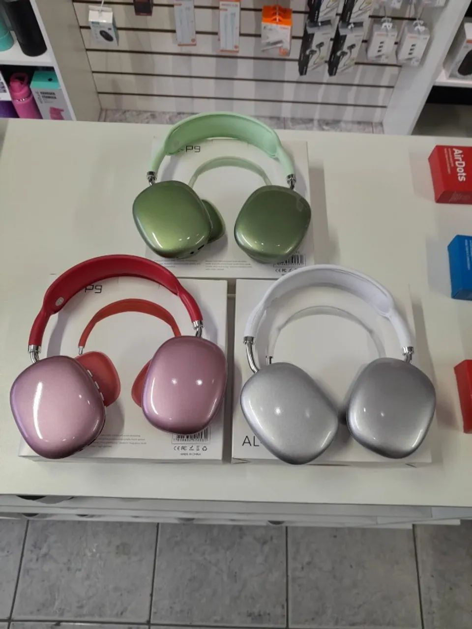 Headphone Bluetooth AL-P9 Sem Fio - Várias Cores