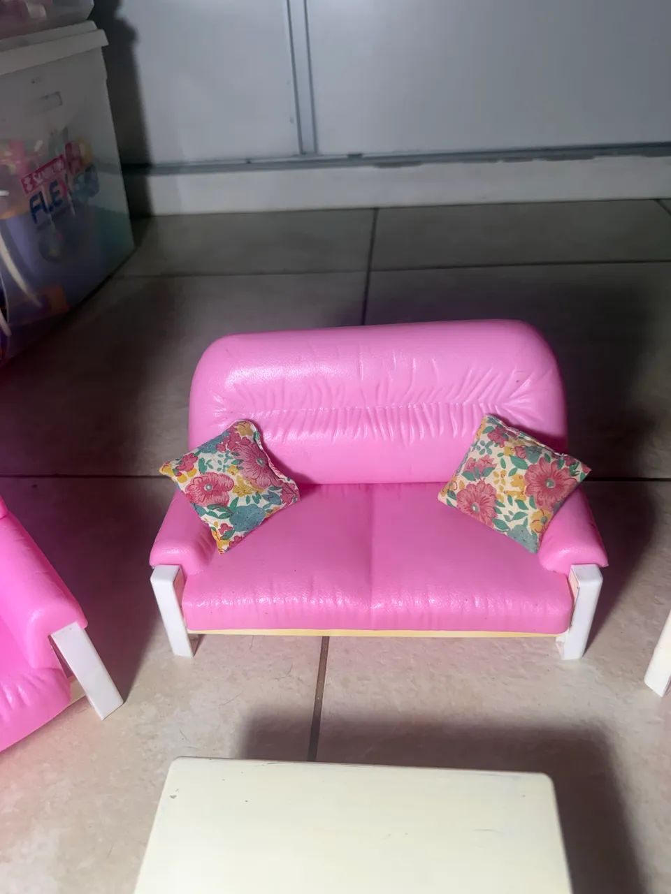 Barbie sofá sala de estar Móveis Glória  - Foto 3