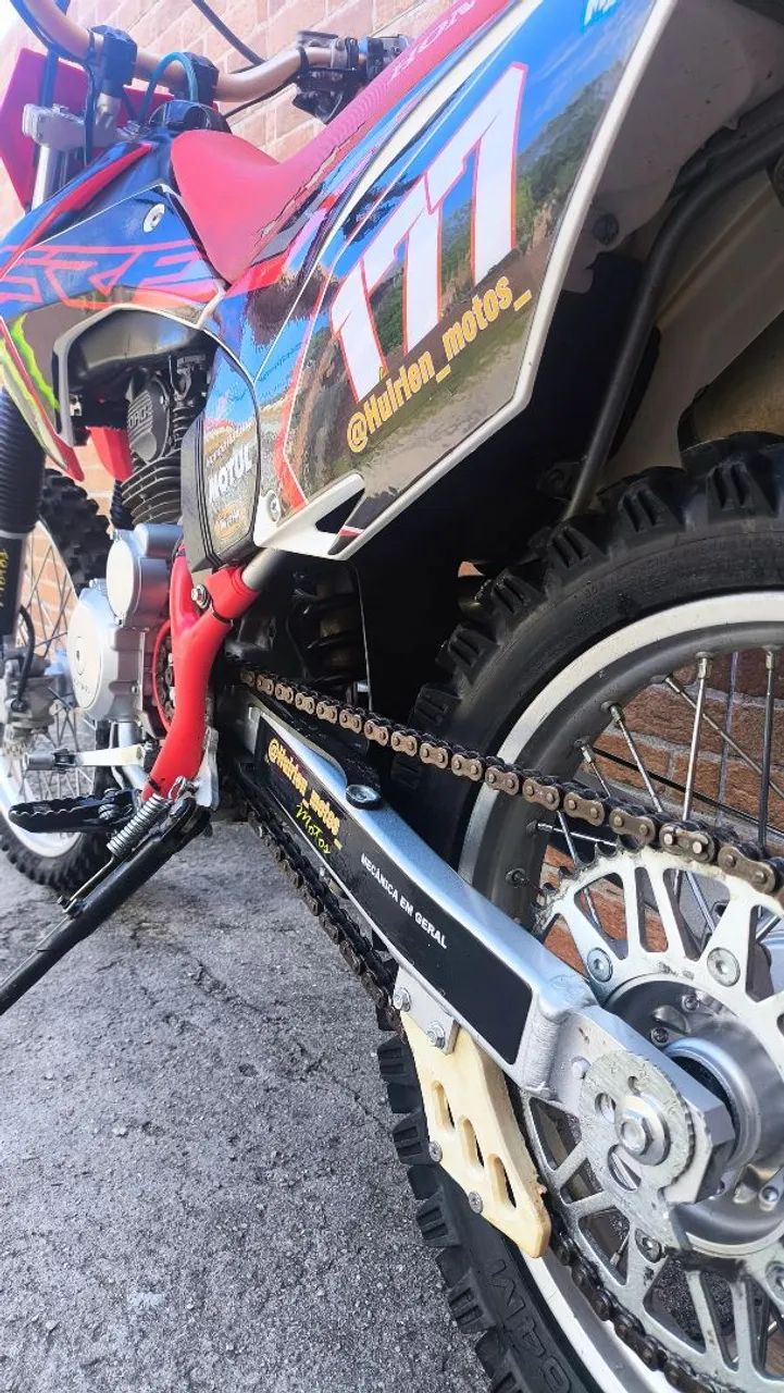 CRF 230 f zerada revisada só andar  - Foto 4