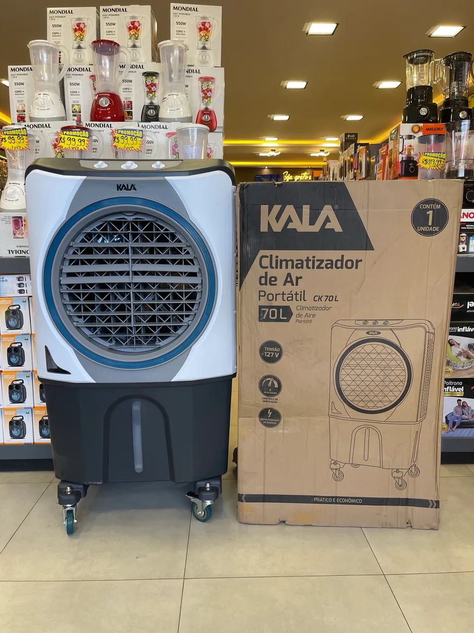 Climatizador Ar Pro 70L 127v KALA ? - Foto 2