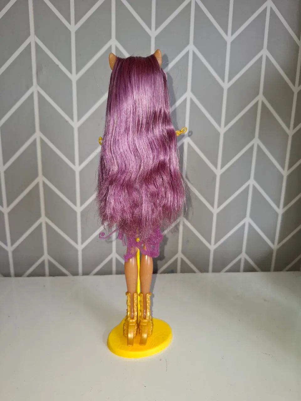 Boneca Monster High Clawdeen Wolf Haunted - Getting Ghostly - Foto 4