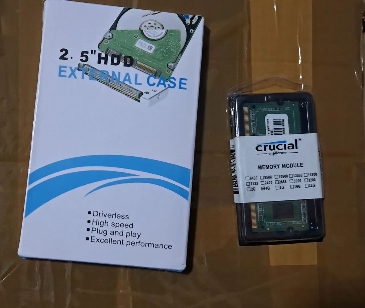 Kit Case HD + RAM notebook65082084710787120