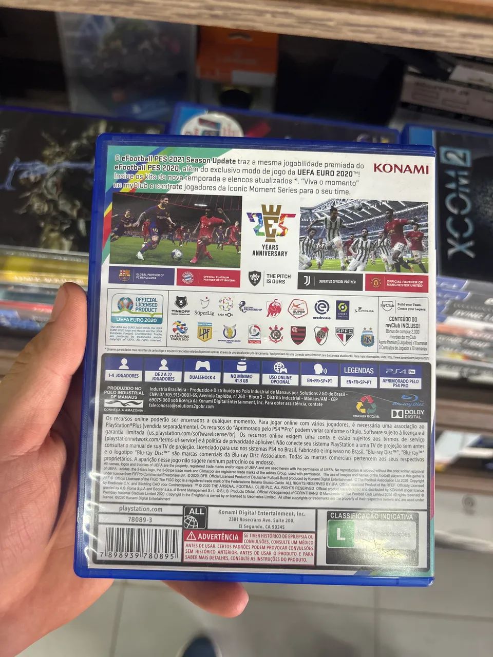 Pes2021 ps4 envio olx pay  - Foto 2
