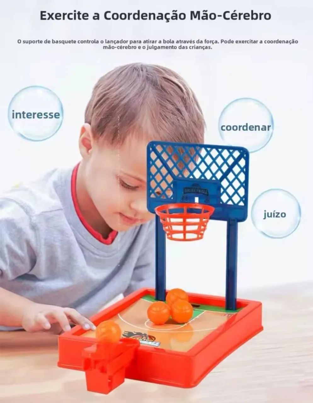 Mini suporte de basquete