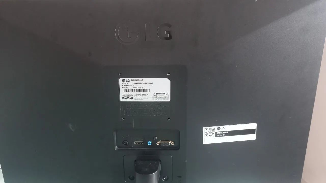 Monitor LG 23,8' modelo 24MK430H-B  - Foto 2