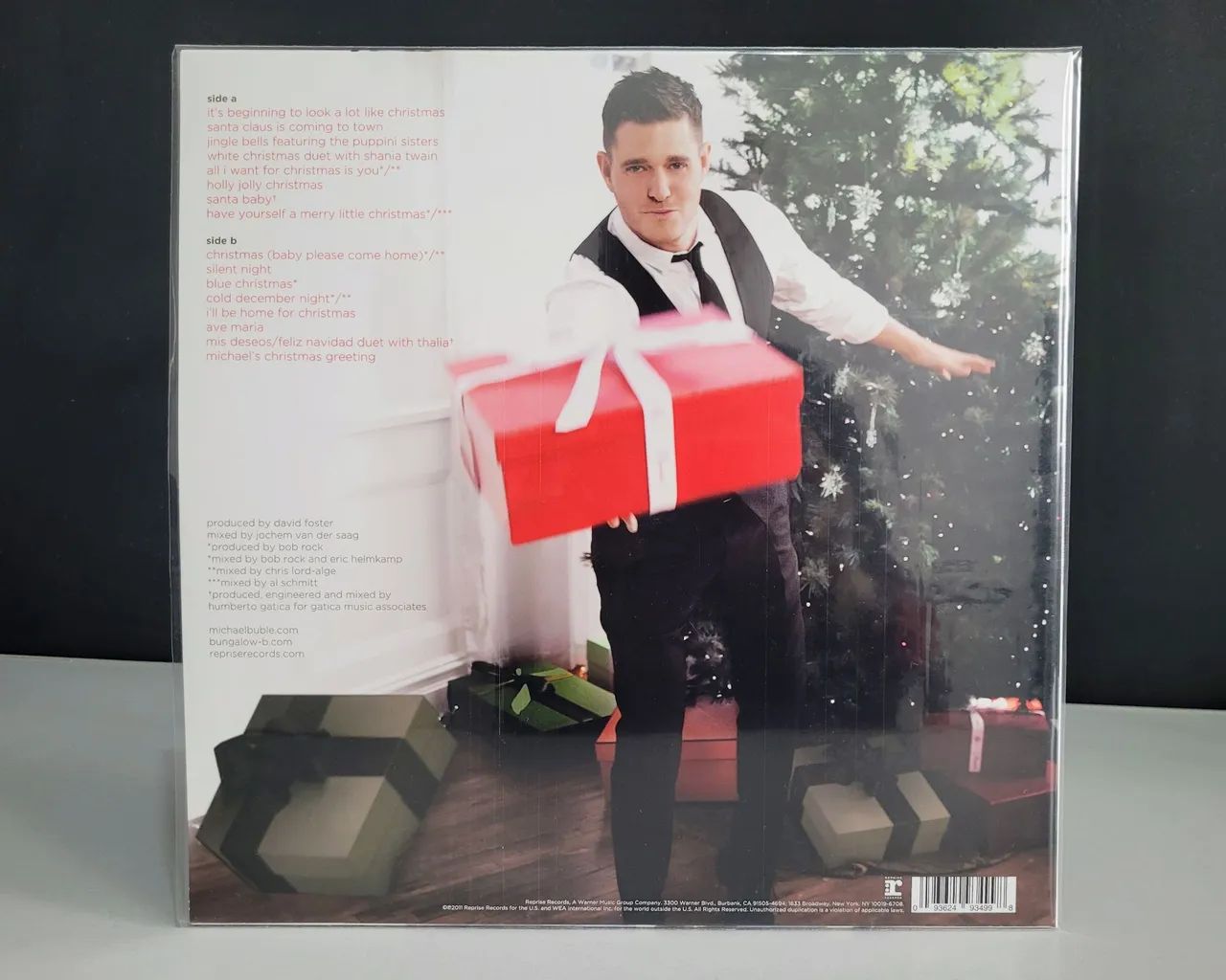 LP Vinil Michael Bublé - Christmas (vermelho) novo - Foto 2