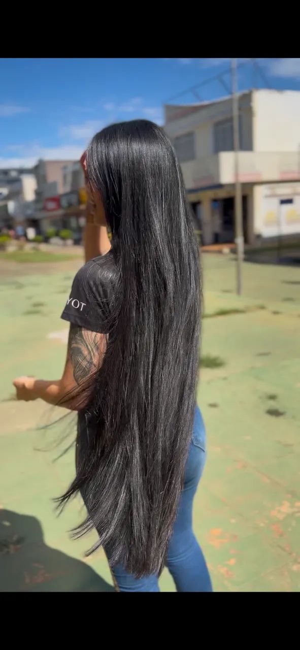 Cabelo ondulado 104cm - Foto 3