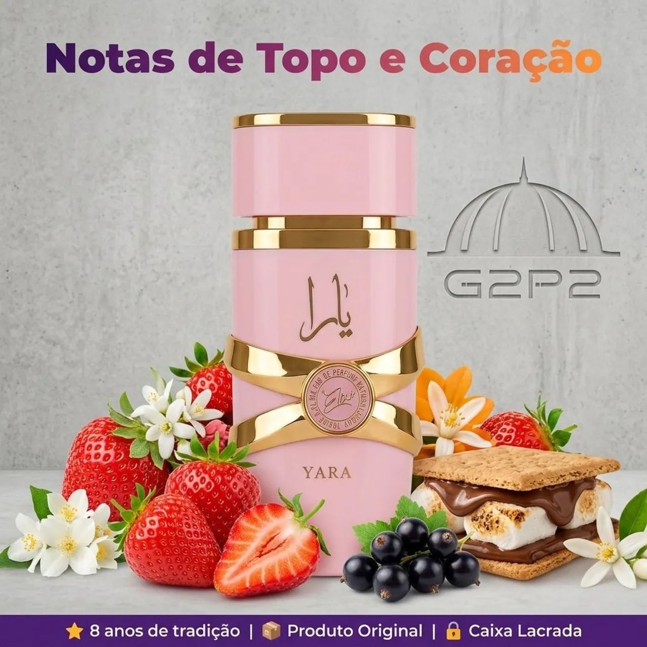 YARA ELIXIR LATTAFA EAU DE PARFUM 100ML FEMININO ORIGINAL LACRADO - Foto 2