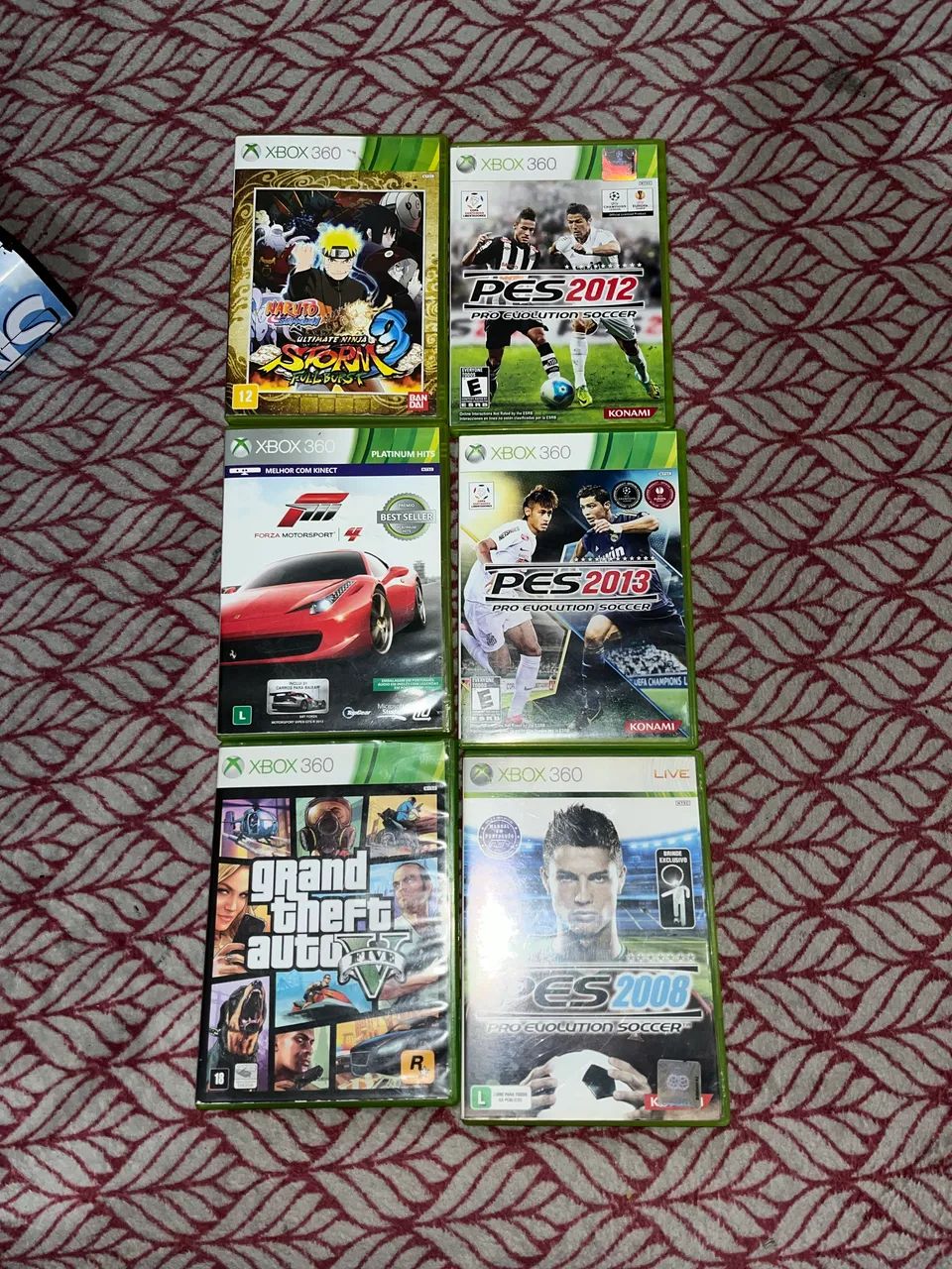 XBOX 360 Em ótimo estado  (Inclui 6 jogos e 2 controles) - Foto 2