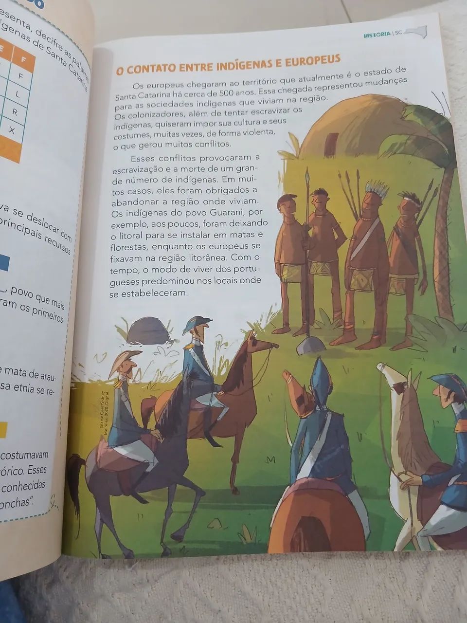 História santa Catarina  - Foto 2
