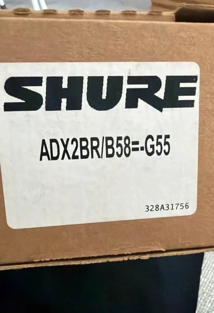 AD2X/B58 Microfone Sem Fio Original Axient Digital Shure Beta 58a  - Foto 6