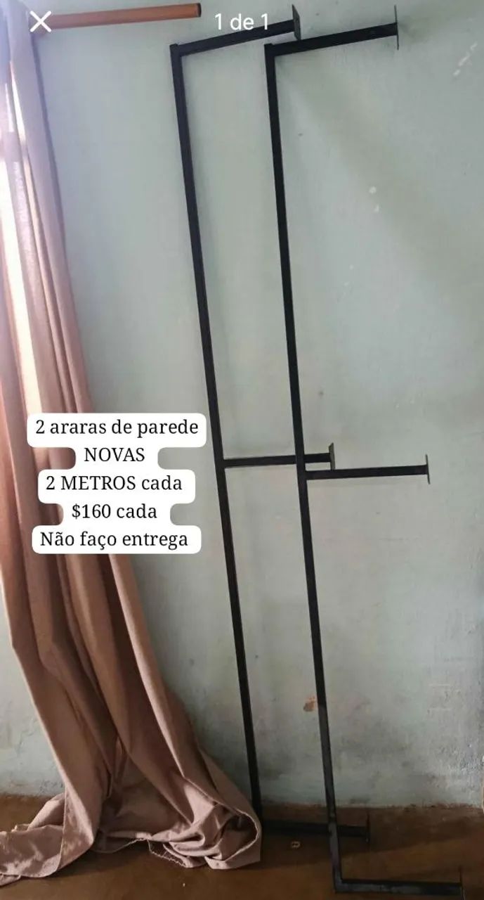 Arara de parede NOVAS 