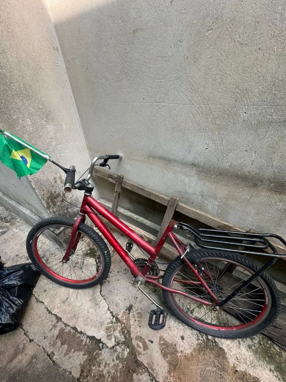 Bicicleta   Vermelha - Foto 3
