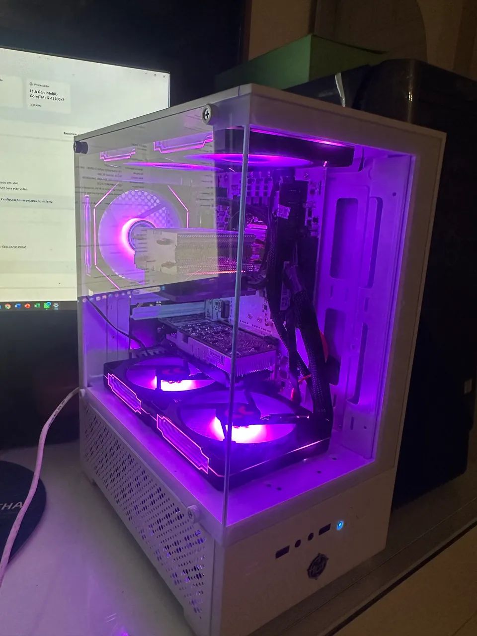 Pc Gamer i7 13th geração RTX 3050 - Foto 4