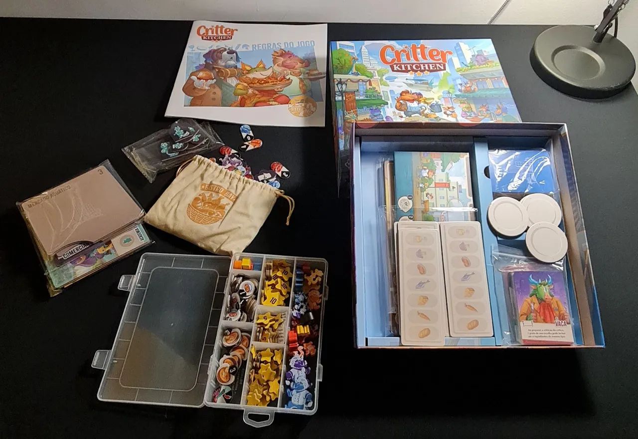 Jogo de Tabuleiro - Critter Kitchen