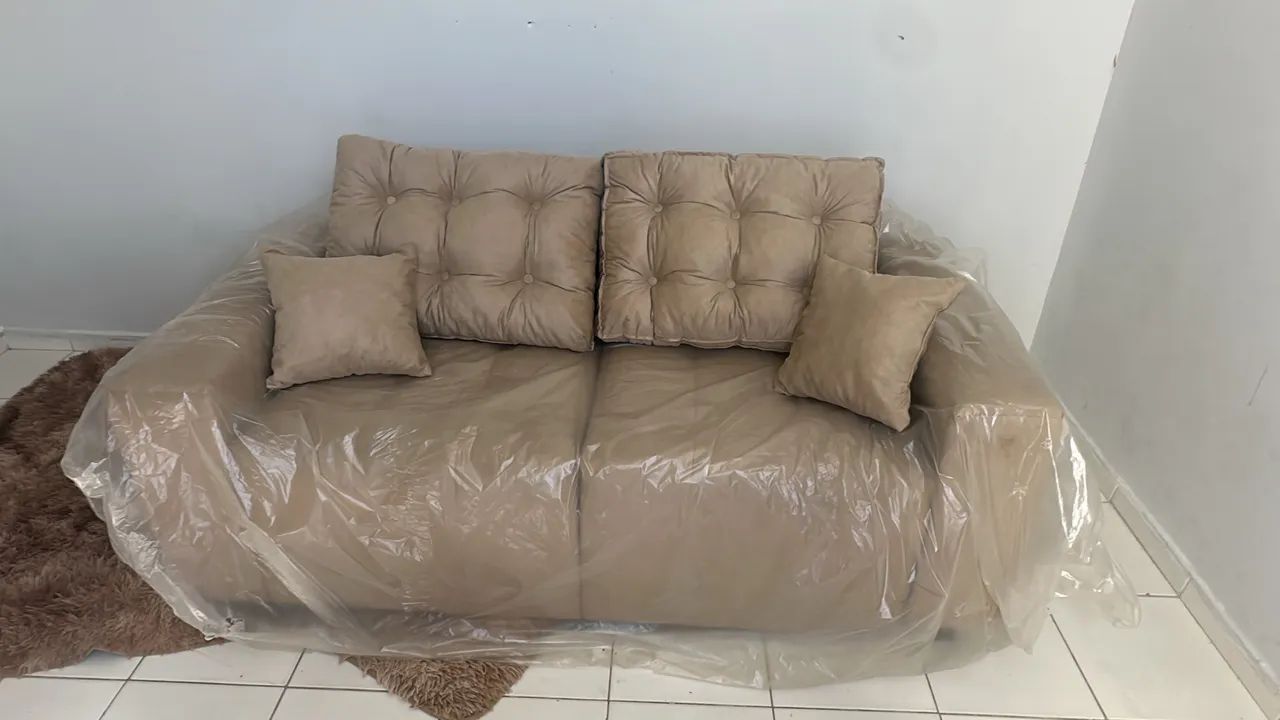 SOFÁ, CAMA, BASE, COLCHÃO, E CABECEIRA DIRETO DE FABRICA APARTIR - Foto 3
