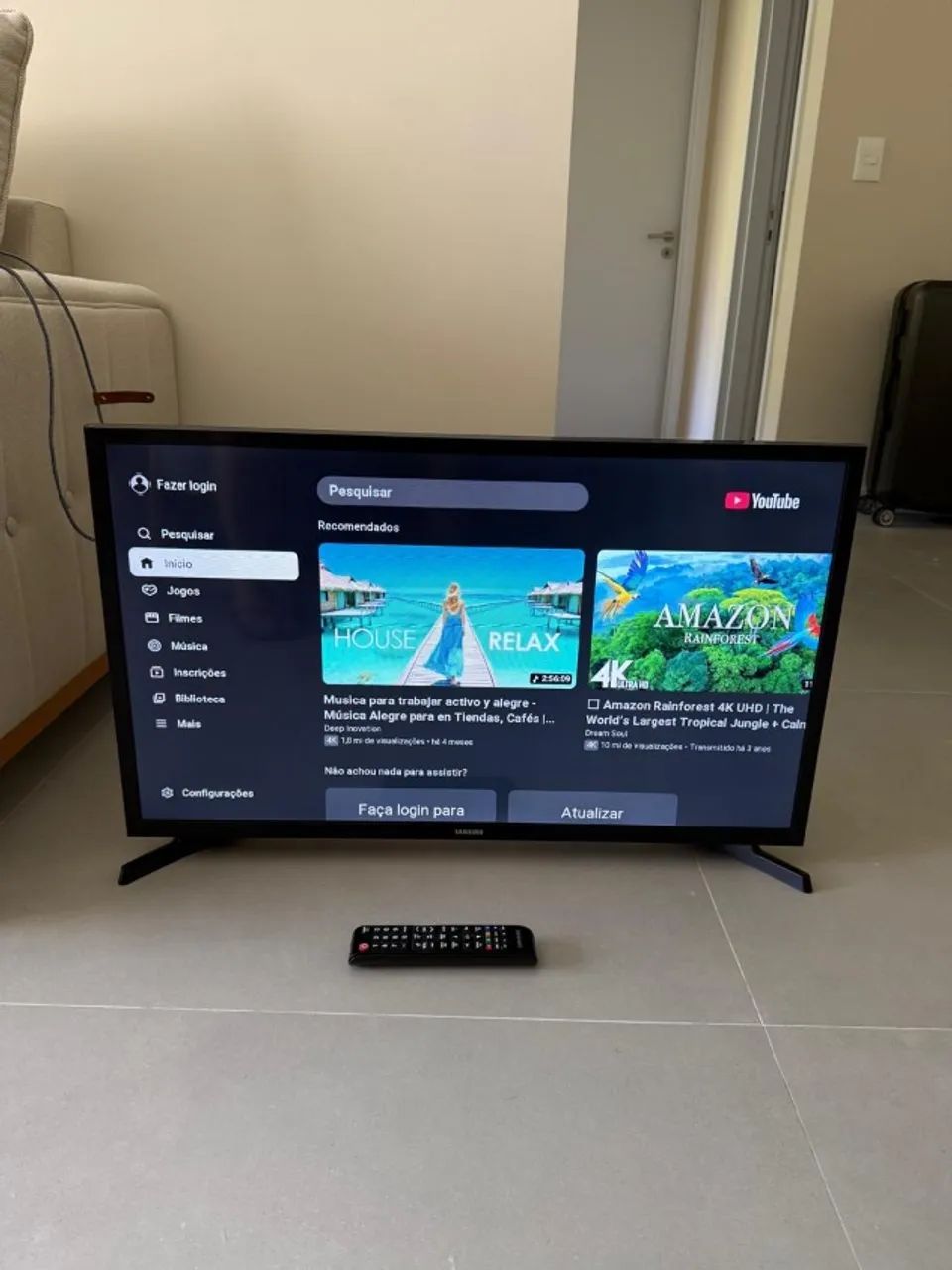 TV Samsung Smart 32 Polegadas - Excelente Estado