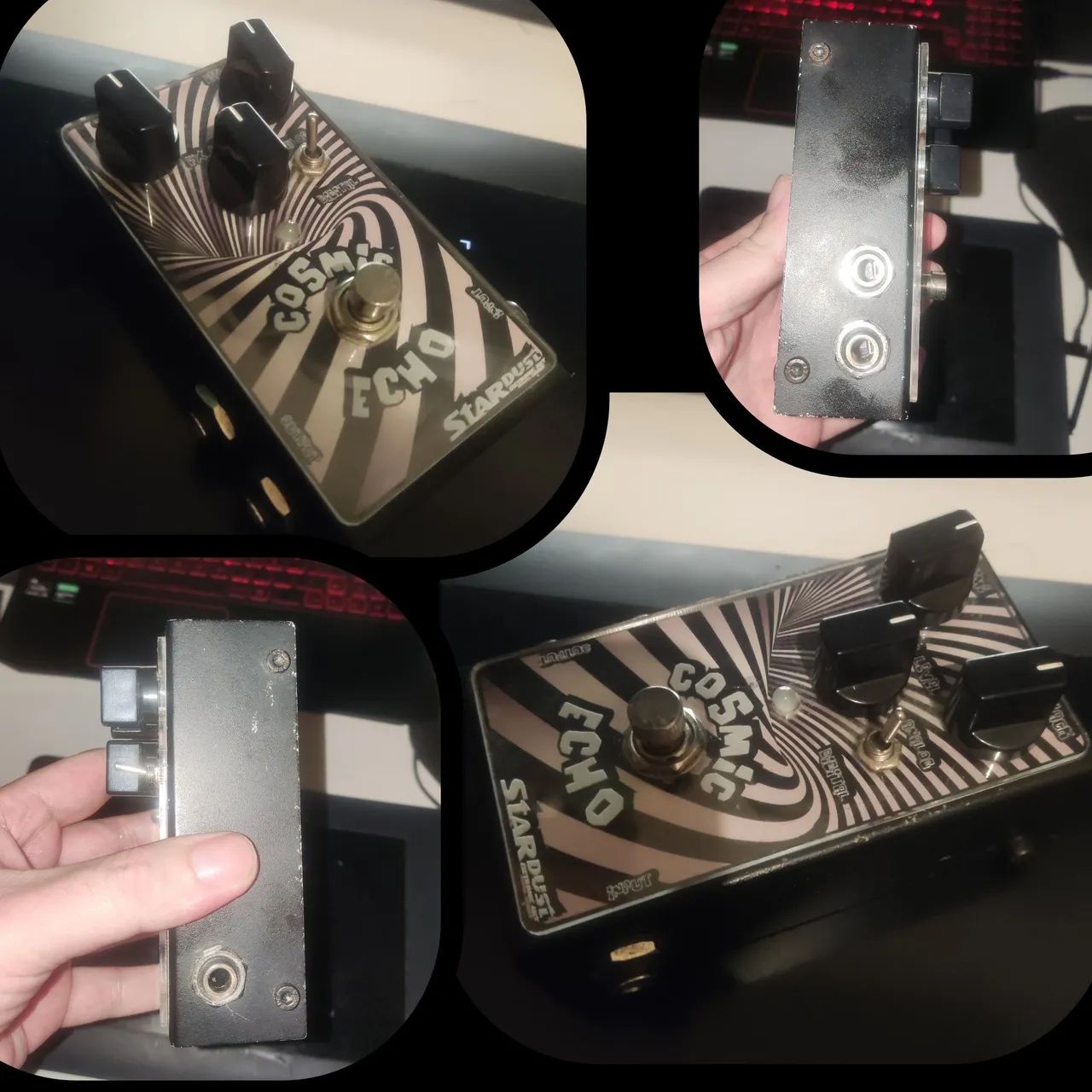 Pedal de delay com Mod - Stardust Cosmic Echo - Foto 4