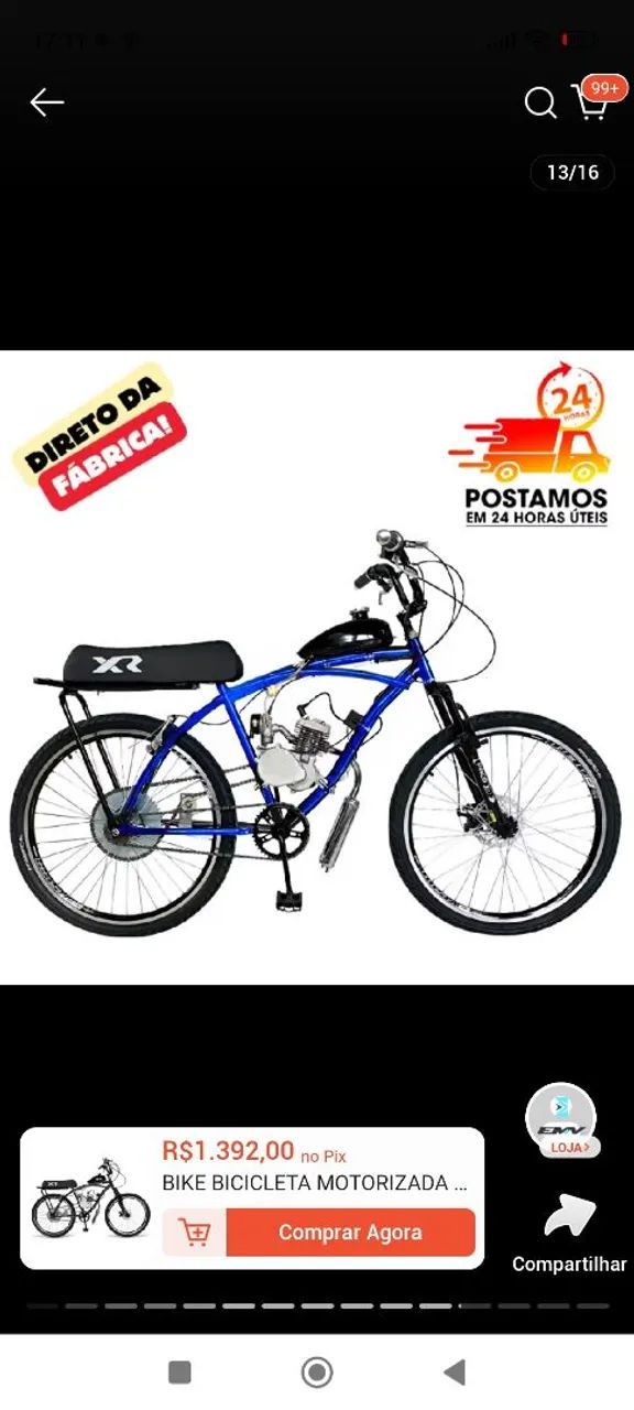 Bicicleta motorizada - Foto 2