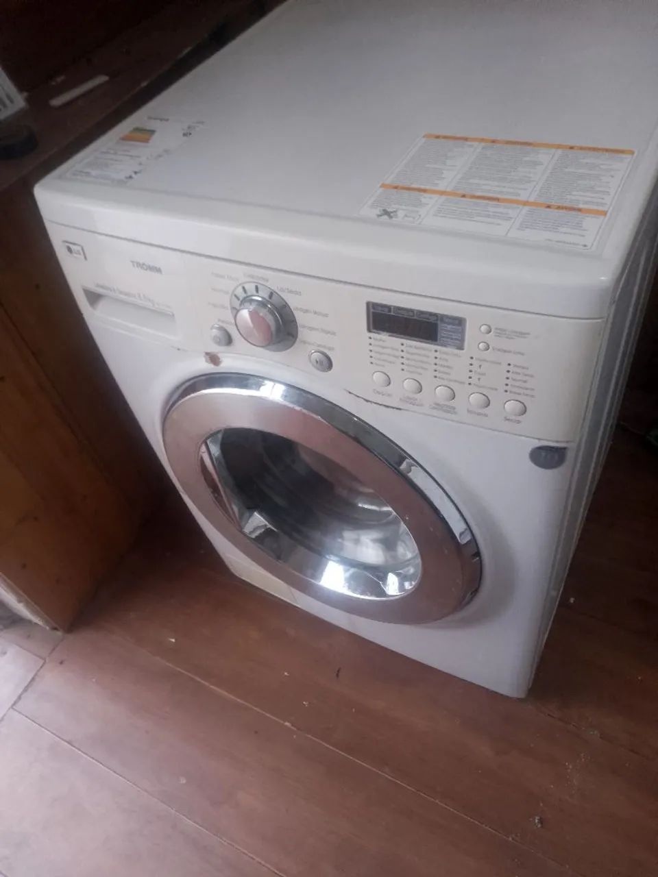 Lava e seca LG tromm defeito placa