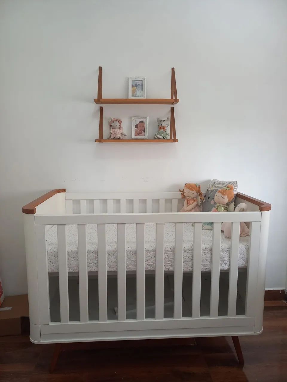Lindo berço em madeira 2 em 1.