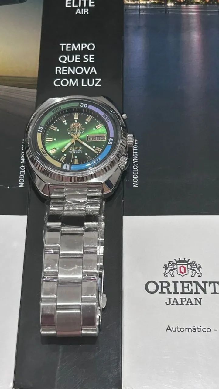 Orient Crystal três chaves automático  - Foto 3