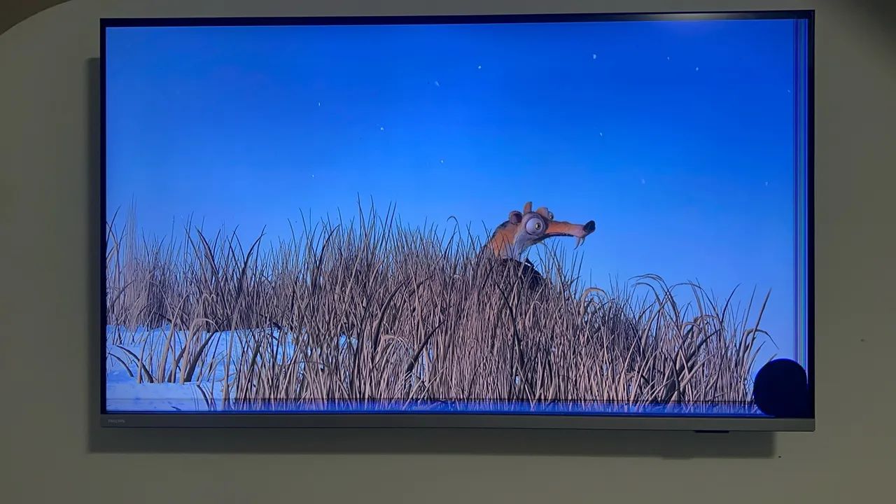 TV Philips 50 Polegadas com Defeito na Tela - Para Conserto ou Peças - Foto 3