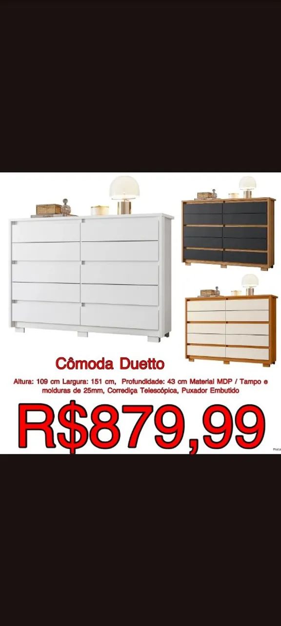 Cômoda Duetto