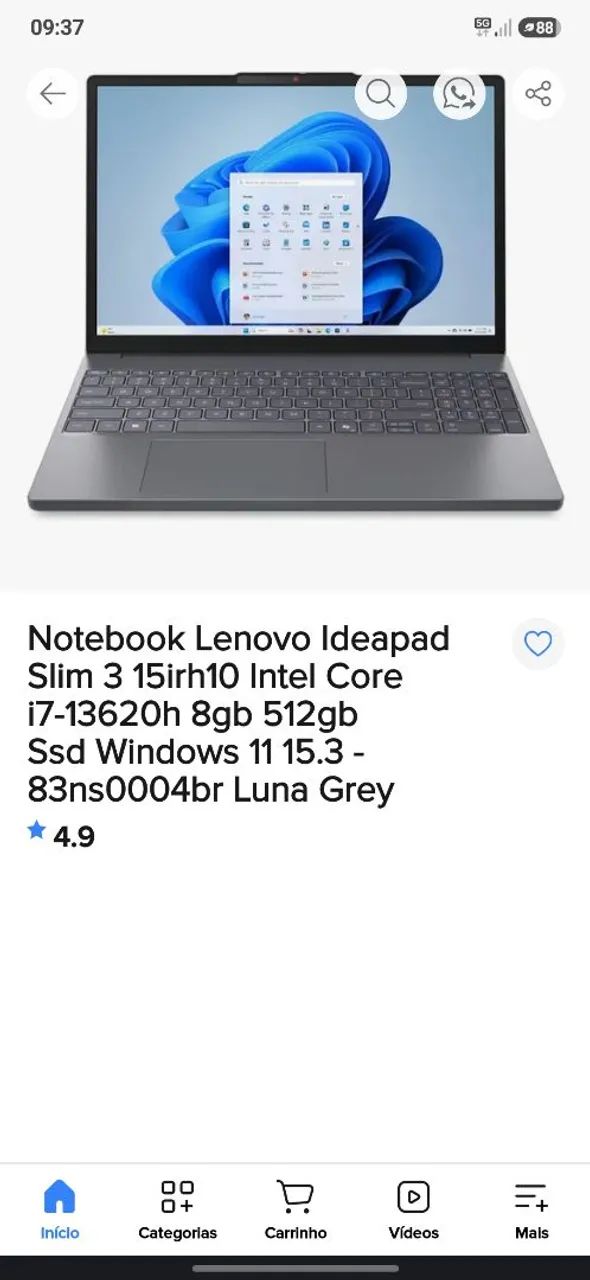 Notebook lenovo - Foto 4