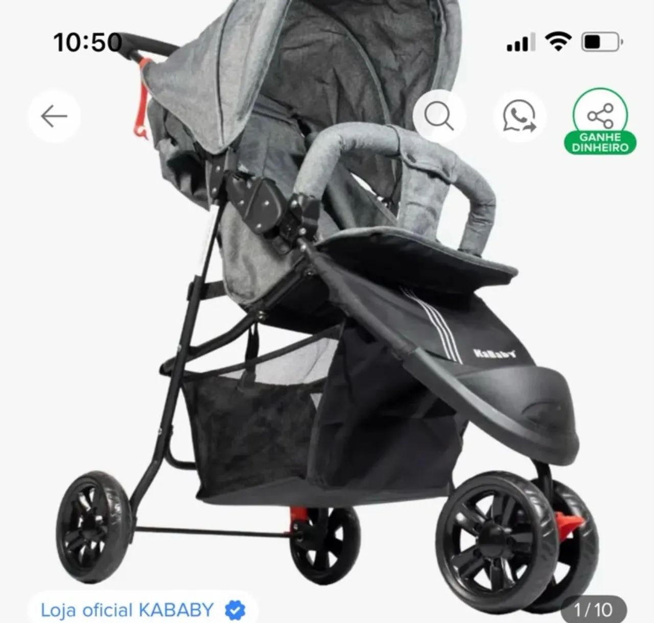 carinho de bebê novo