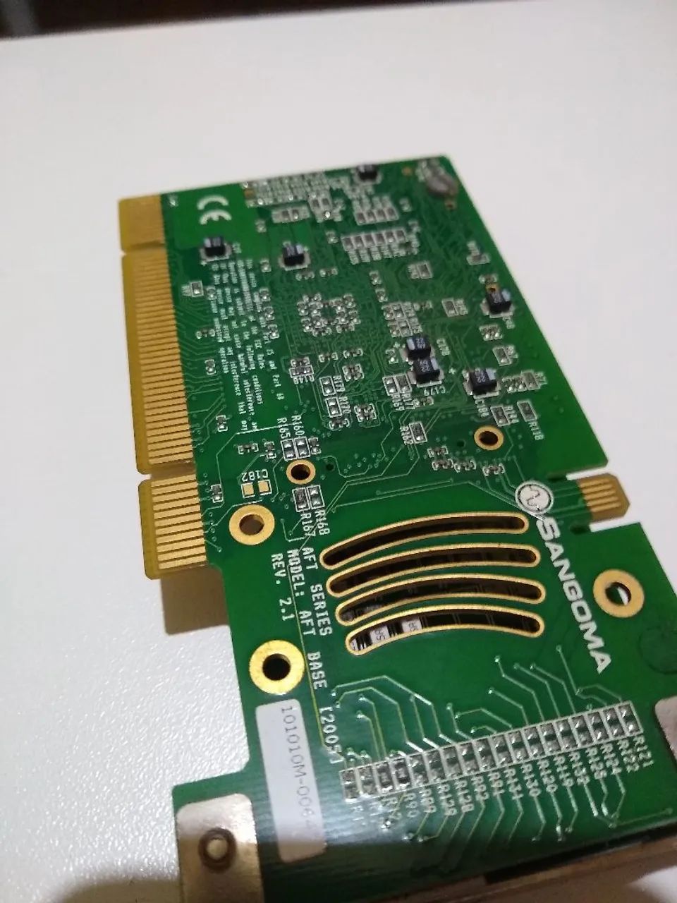 Placa De Telefonia Digital Sangoma AFT A102 Dual E1 T1 PCI - Foto 3