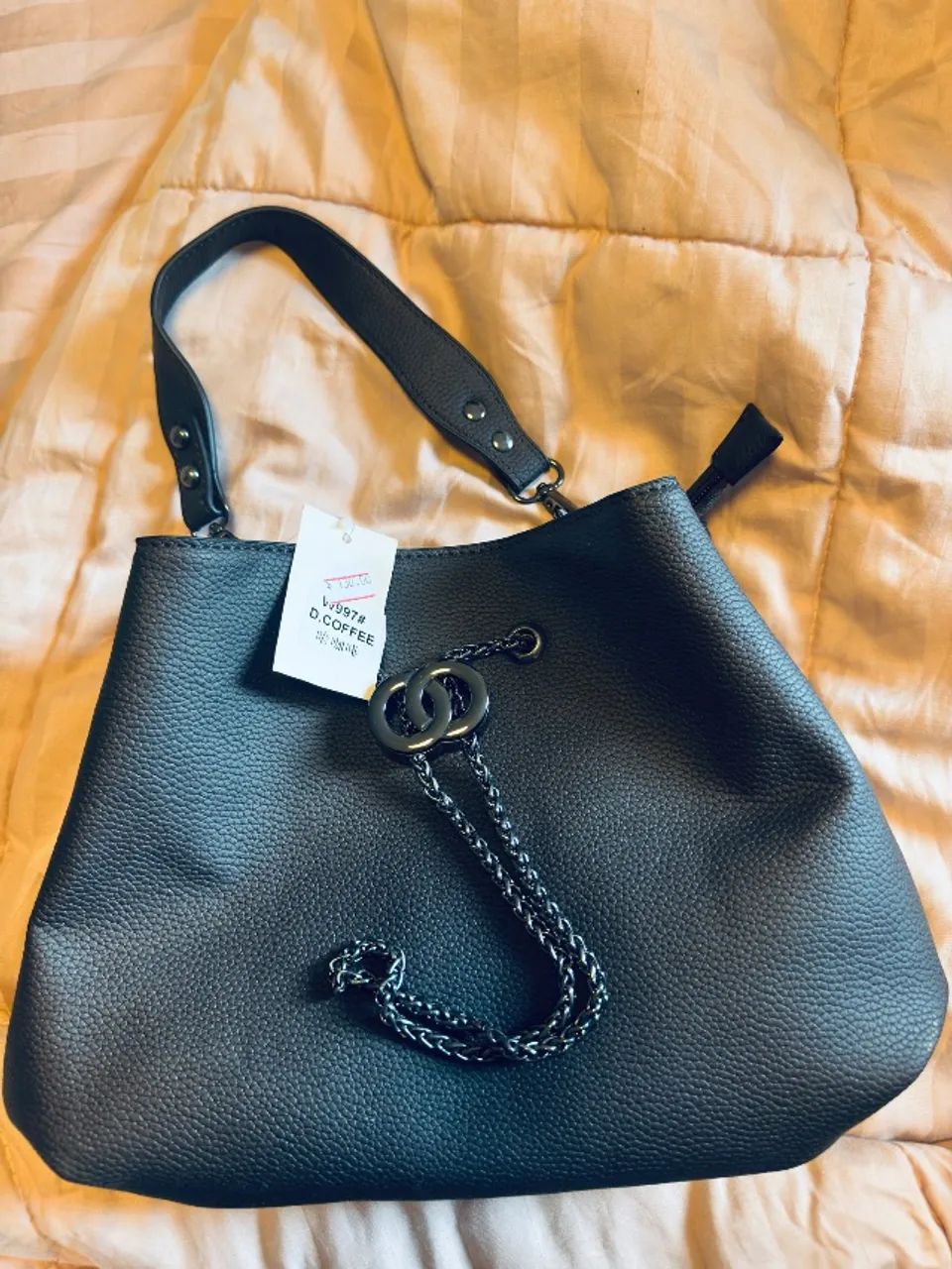 Bolsa marrom café 
