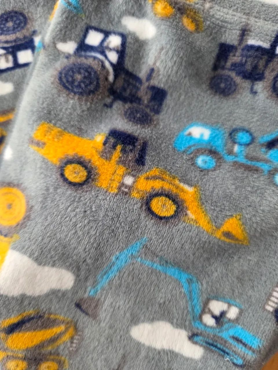 pijama fleece com elastano mon petit 12m - Foto 3