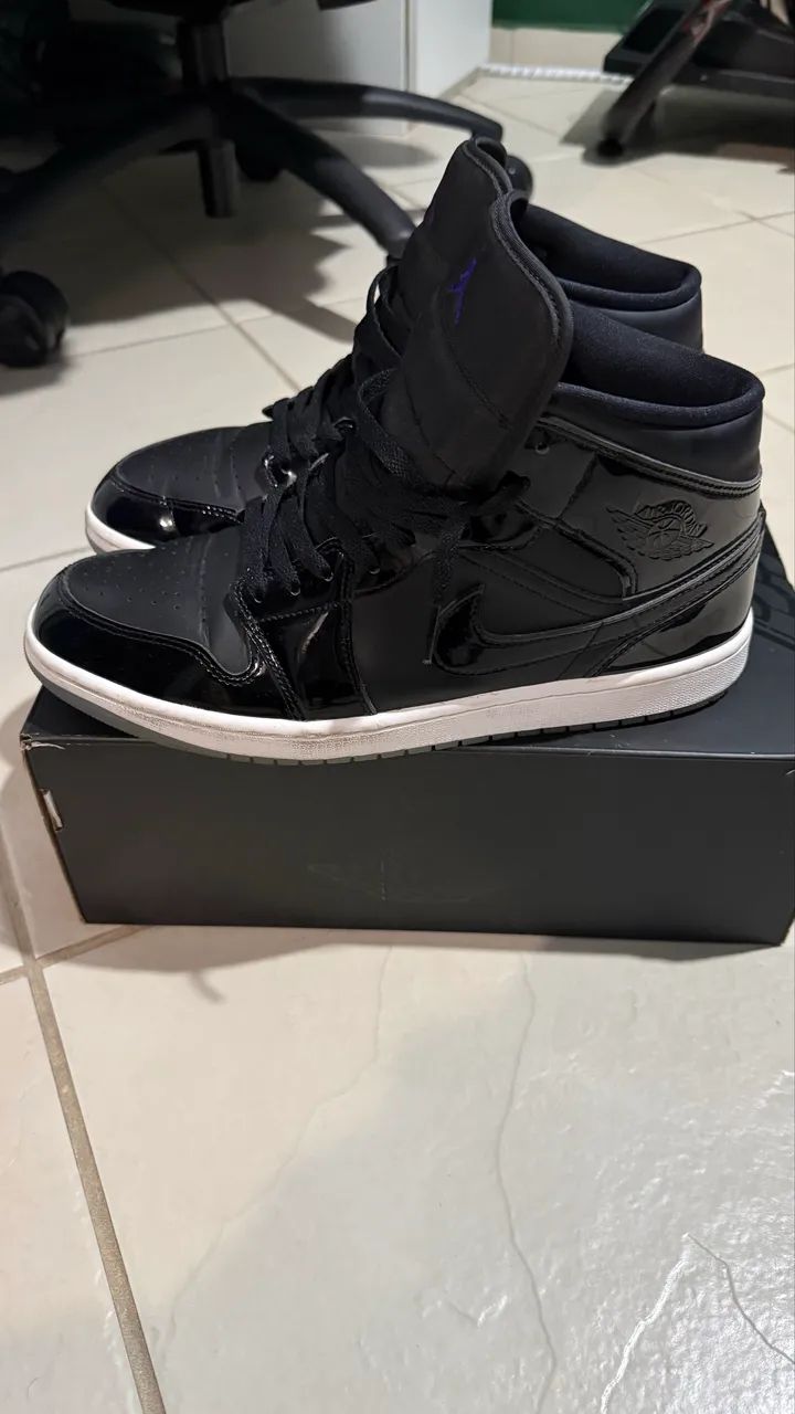 Tênis Air Jordan 1 Mid SE "Space Jam" (Original) - Foto 4
