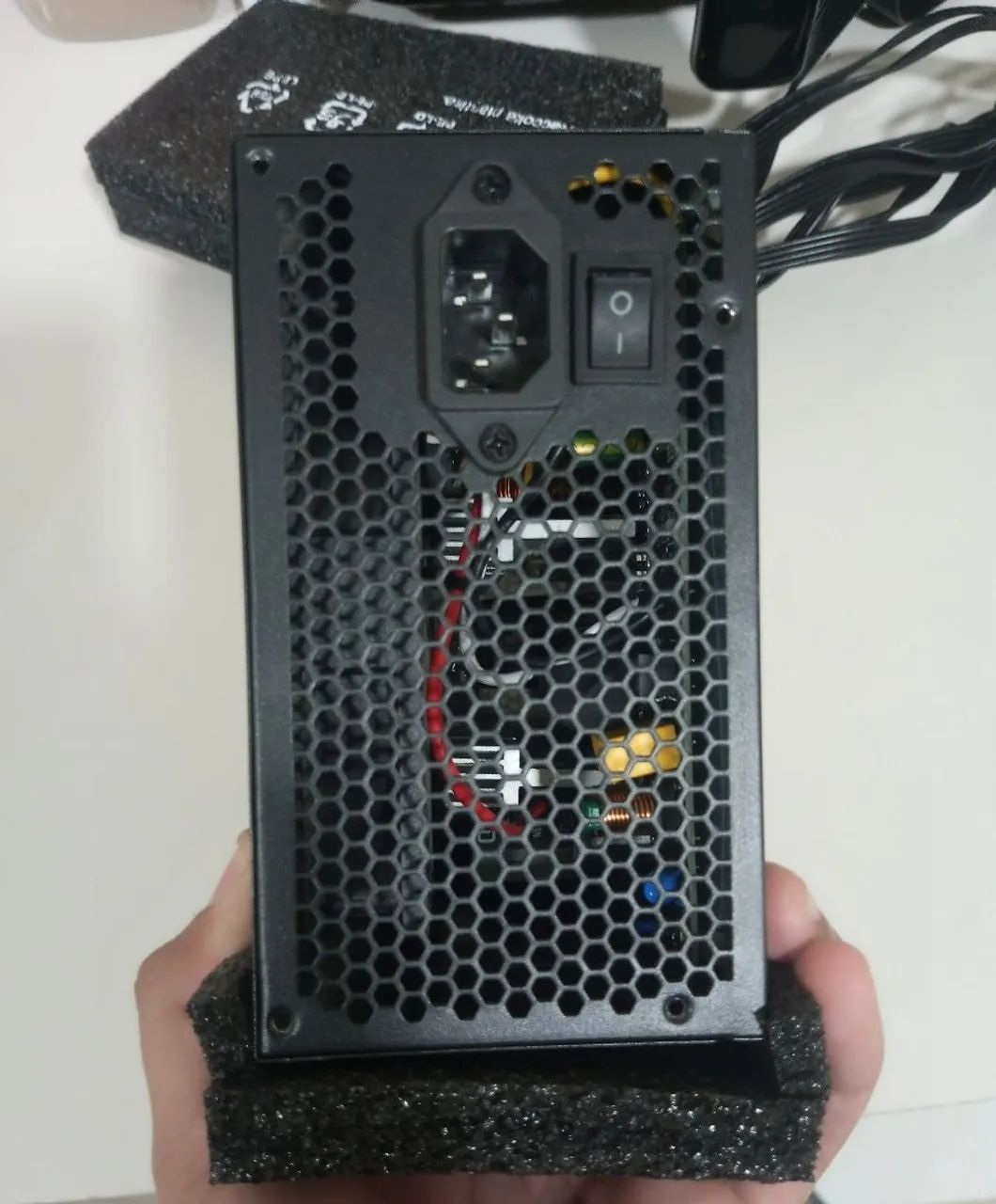 Fonte de alimentação gamer modelo ATX - 600W  - Foto 3