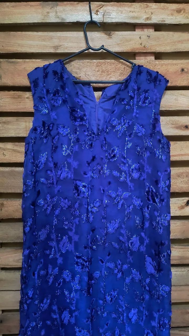 Vestido Festa Longo  Roxo - Foto 2