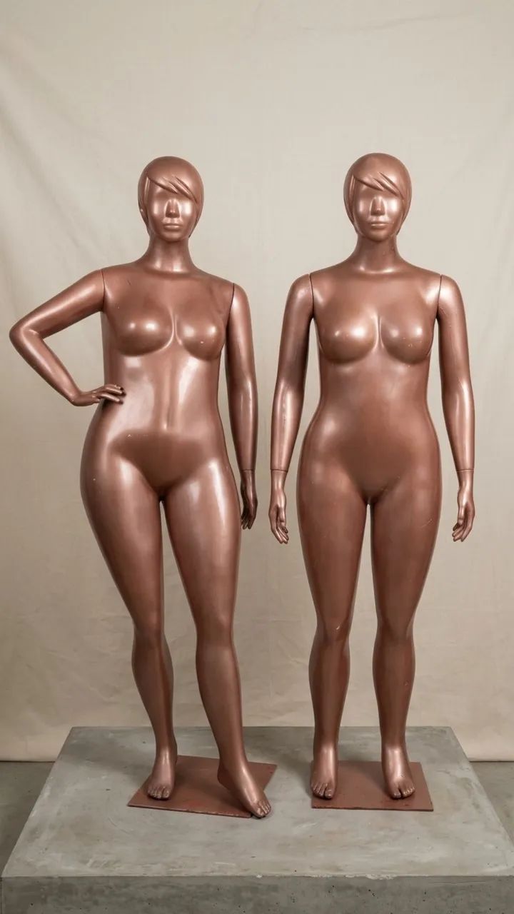 Manequim plus size polipropileno