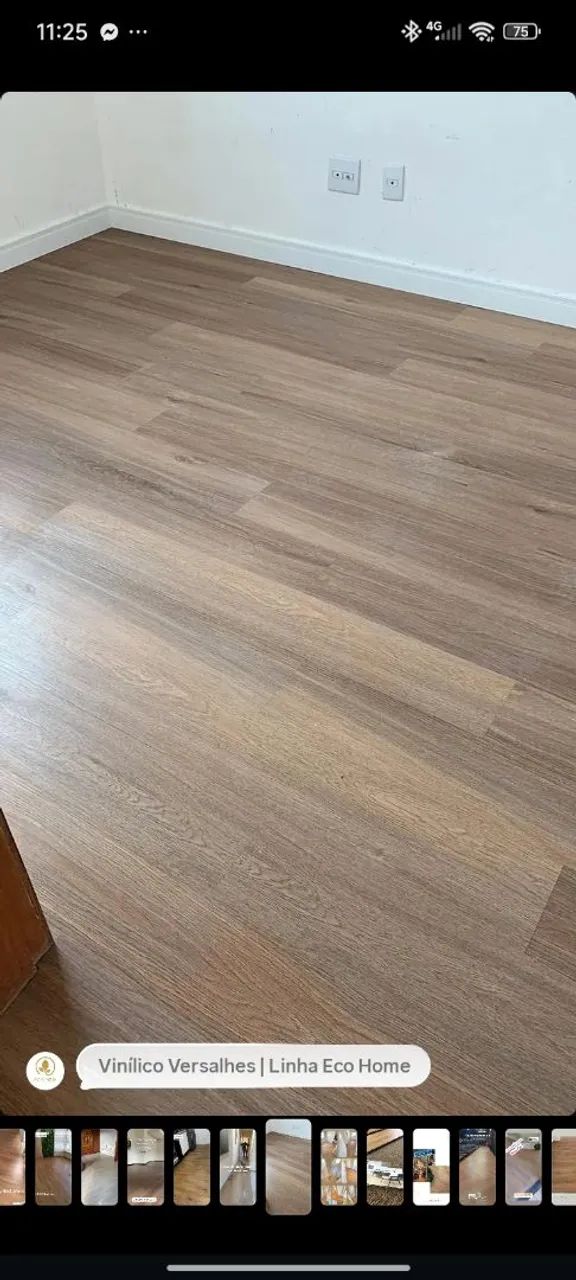 Venda e instalação de piso vinílico e rodapé  - Foto 3
